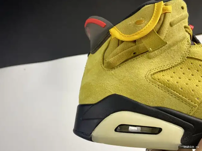 Rep Onekick JORDAN 6 TRAVIS X SCOTT CN1084-300 AIR YELLOW 0511